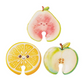 Cute Fruit Shaped Dishwashing Sponge Scrubber