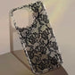 Romantic Lace Print TPU Phone Case