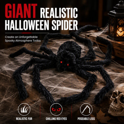 Halloween Outdoor Decorations Giant Spider