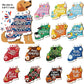 🎄🎃 Limited Time Deal – Interchangeable Wooden Seasonal Animal Decor 🐶✨ | 26-Piece Magnetic Holiday Outfit Set for Year-Round Home Display