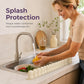 🥳HOT SALE🥳Sink Splash Guard – Flexible silicone, easy wipe & splash-blocking. Dry counters – grab yours! ✅