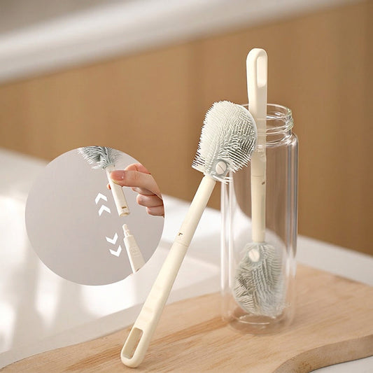 Multi-Functional Silicone Bottle Cleaning Brush