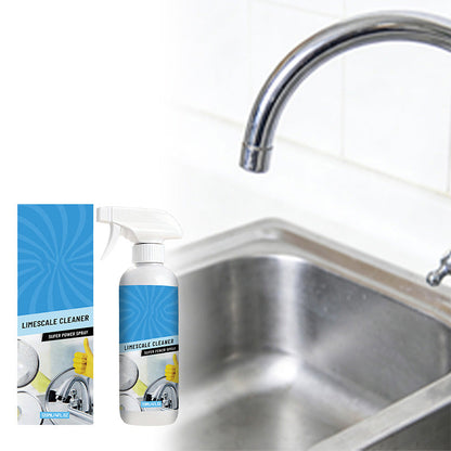 Powerful Limescale Remover Spray for Faucets & Sinks