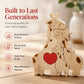 Wooden Family Puzzle Giraffe Ornament