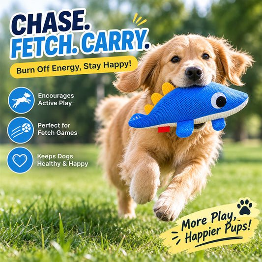 Interactive Squeaky Dog Chew Toy