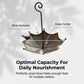 Hanging Umbrella Bird Feeder & Bath