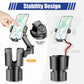 2-in-1 Car Cup Holder & Phone Stand