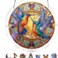Acrylic Sunset & Sea Jigsaw Puzzle Window Hanging