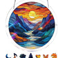 Acrylic Sunset & Sea Jigsaw Puzzle Window Hanging