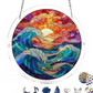 Acrylic Sunset & Sea Jigsaw Puzzle Window Hanging