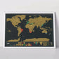 World Map Travel Journal