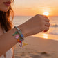 Fashionable Vintage Multicolor Charm Bracelet