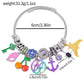 Fashionable Vintage Multicolor Charm Bracelet