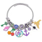 Fashionable Vintage Multicolor Charm Bracelet