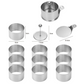 Stainless Steel Burger Press and Mold Set