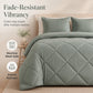⏳LIMITED-TIME 50% OFF! 💐3-Piece Quilted Comforter Set with Shams⏰