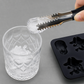 3D Skull Silicone Ice Cube Tray with Lid