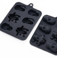 3D Skull Silicone Ice Cube Tray with Lid