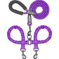 Adjustable No Tangle Dual Dog Leash
