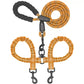Adjustable No Tangle Dual Dog Leash