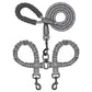 Adjustable No Tangle Dual Dog Leash