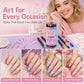 💅 12-Color Dual-Tip Nail Art Pens – Easy DIY Nail Designs