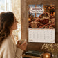 😻50% OFF | 2027 Cats Chillin' with Books Wall Calendar – Adorable Cat‑Book Art, Large Writing Blocks, Perfect Gift For Cat & Book Lovers!
