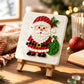 🎄 DIY Christmas Mosaic Art Kit – Create Sparkling Holiday Decorations with Santa, Snowman & Christmas Tree Designs