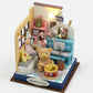 DIY Creative Mini Cabin House Model Kit