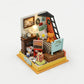 DIY Creative Mini Cabin House Model Kit