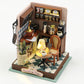 DIY Creative Mini Cabin House Model Kit
