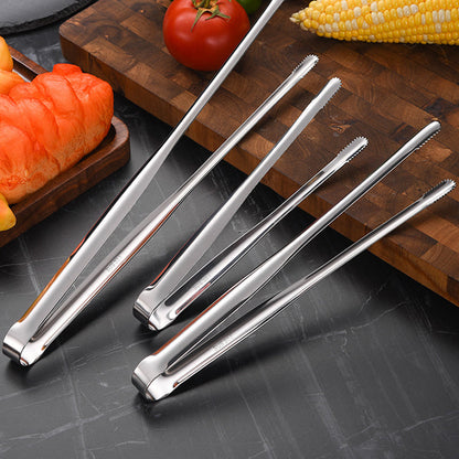🔥 2026 HOT SALE! 304 Stainless Steel Kitchen Tongs – Strong Grip for Cooking, Grilling & Serving