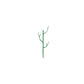 Green Garden Stakes for Climbing Plants