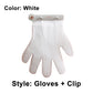 Practical Gift - Wall Mounted Kitchen Glove Organizer Clip Set