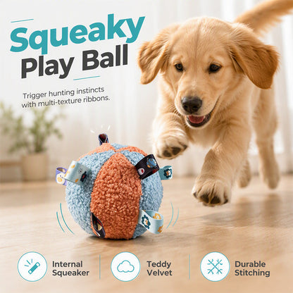 Plush Bite-Resistant Squeaky Pet Toy