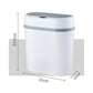 12L Slim Motion Sensor Bathroom Trash Can, Automatic Touchless Waste Bin with Sealed Lid, Narrow Space-Saving Garbage Bin for Bathroom, Bedroom & Home