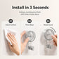 Drill-Free Vacuum Suction Cup Hooks Heavy Duty Wall Hangers for Kitchen Bathroom