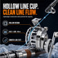 Lightweight Metal Fishing Reel with Dual Rocker Arms