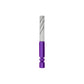 Diamond-Coated Dry Drill Bit with Spiral Flute