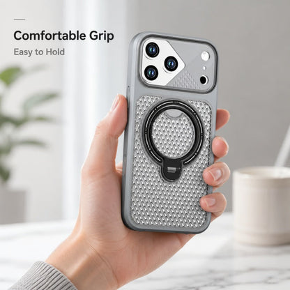 Magnetic Cooling Phone Case with Ring Stand