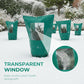 📢📢50% OFF !! ⏰Freeze Protection Winter Plant Cover with Zipper & Drawsting