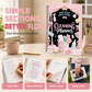 Deep Cleaning Planner with Chore Charts