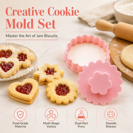 3D Heart Cookie Biscuit Mold