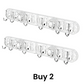 90-Degree Folding Corner Hook Rack