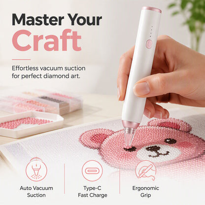 Electric Rhinestone Picker Pen for DIY Gem Art