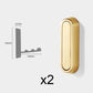 🪝 Multifunctional Wall Mount Foldable Hook: 90° Rotating, Space-Saving, Durable Metal