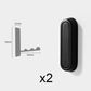 🪝 Multifunctional Wall Mount Foldable Hook: 90° Rotating, Space-Saving, Durable Metal