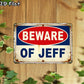 Vintage Metal Wall Sign