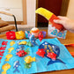 🥳2026 HOT SALE 50%OFF🥳Toddler Cloth Fishing Toy Set with Stacking Cups