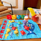 🥳2026 HOT SALE 50%OFF🥳Toddler Cloth Fishing Toy Set with Stacking Cups